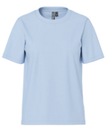 PCRIA SS SOLID TEE CASHMERE BLUE