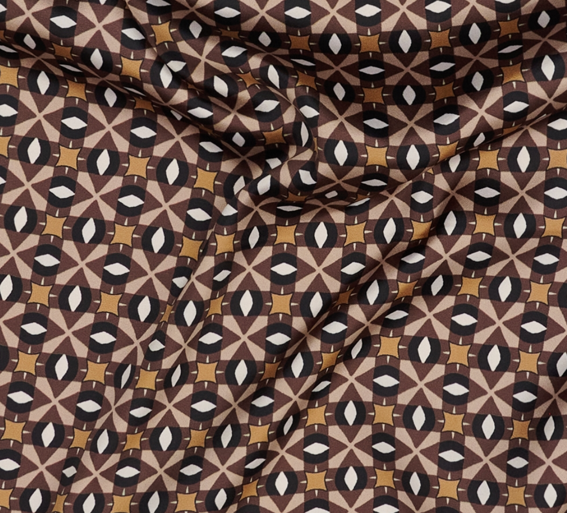 MDCJULINE SCARF- BROWN