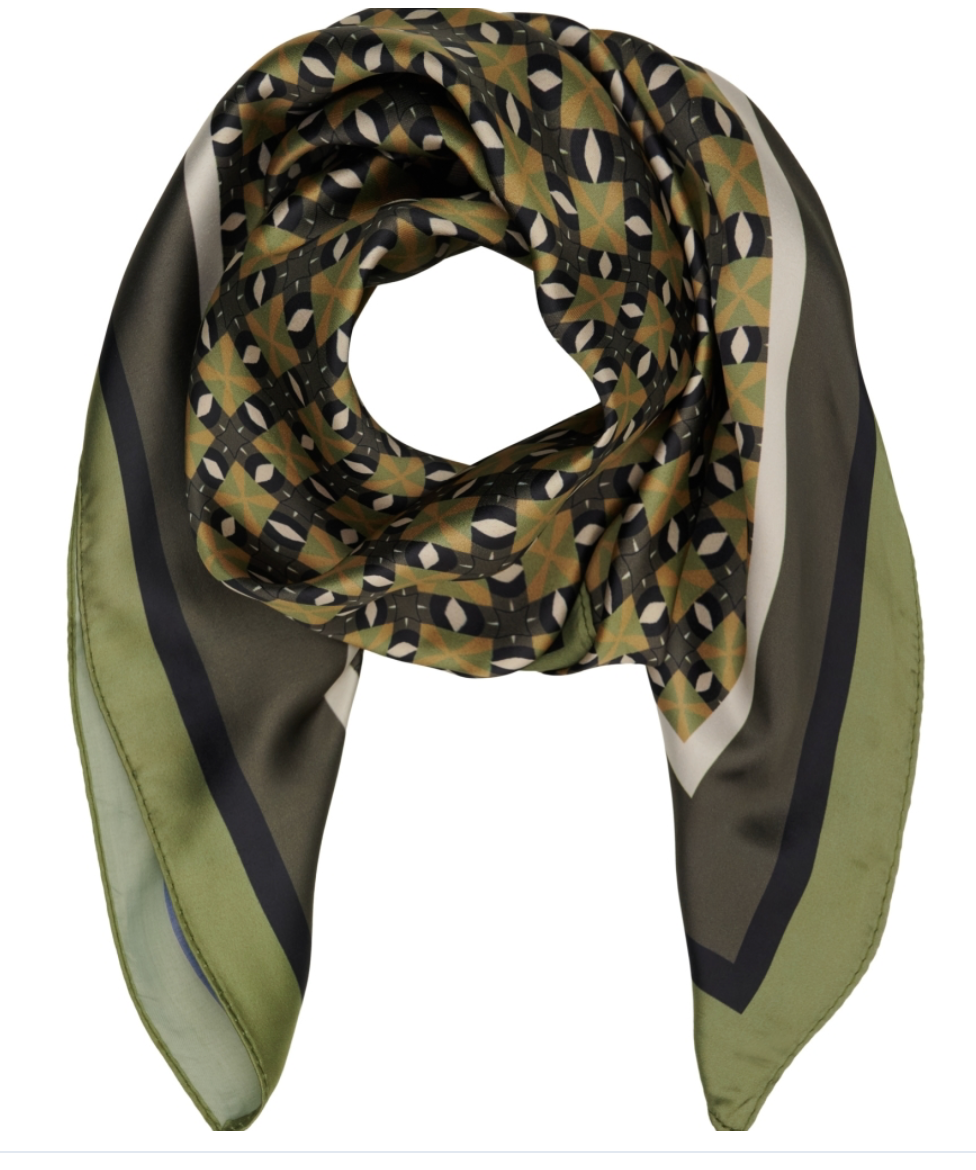 MDCJULINE SCARF- GREEN