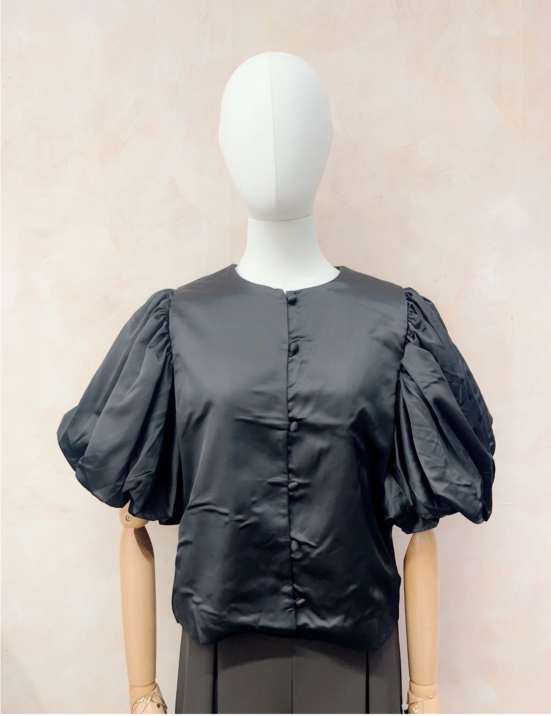 LENA-Puff sleeve shirt
