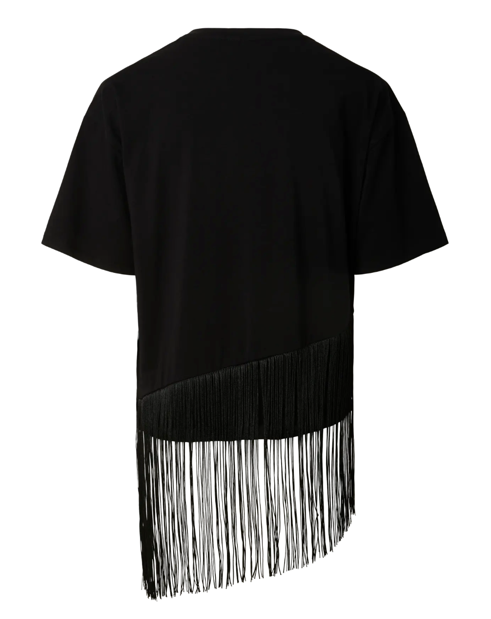 PCOLLIE SS O-NECK FRILLS T-SHIRT