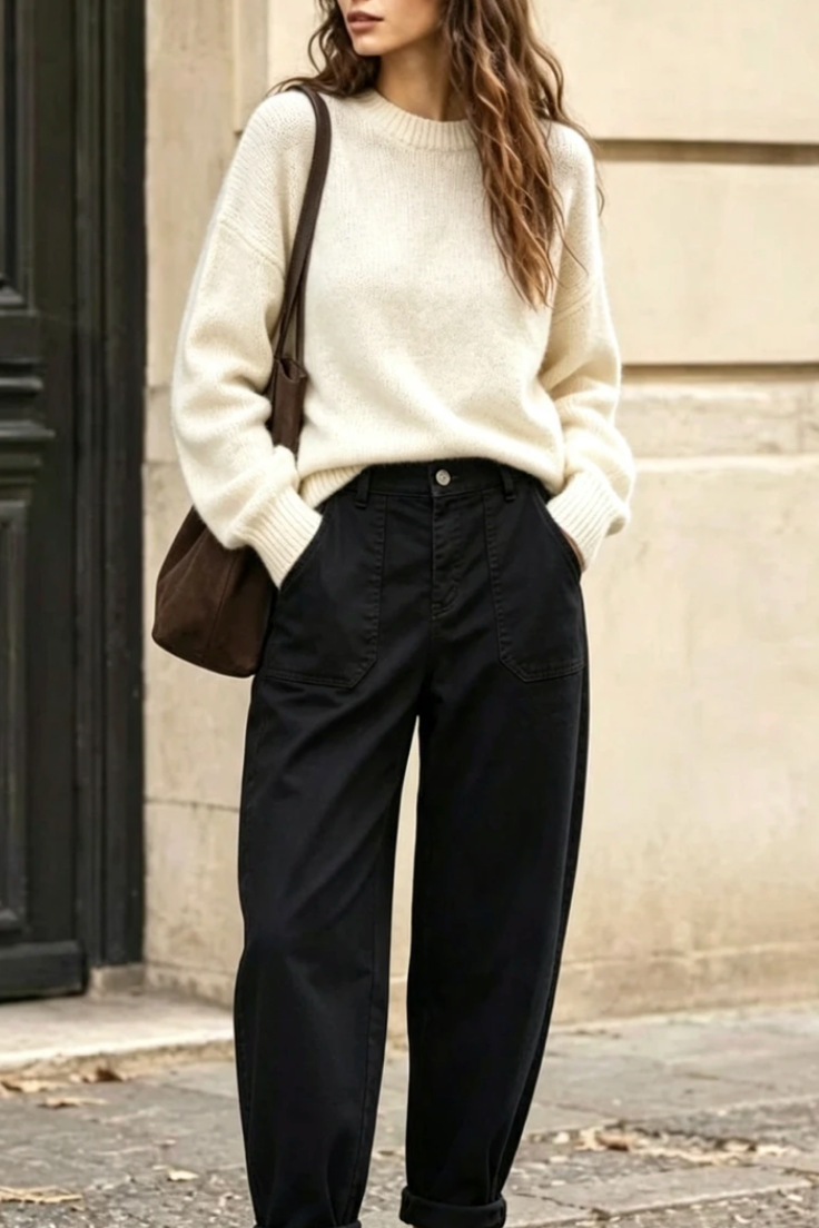 ROSIE PANT- SVART