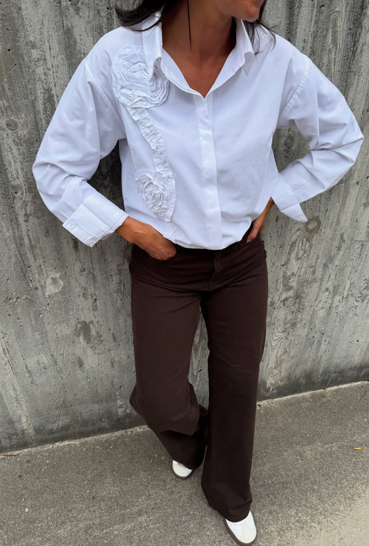 PCFELINE LS ROSE SHIRT