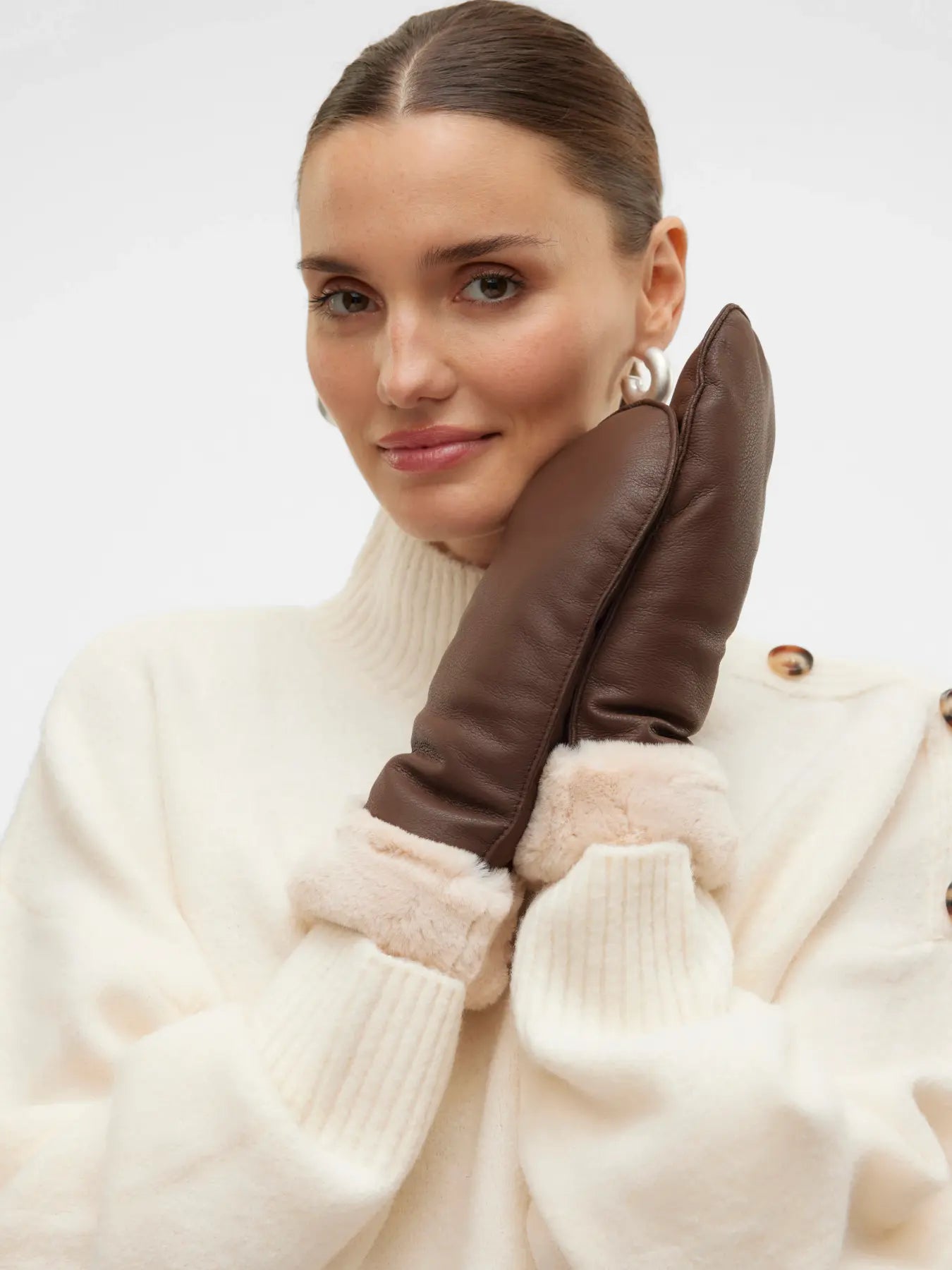 VMMATHILDE GLOVES BROWN
