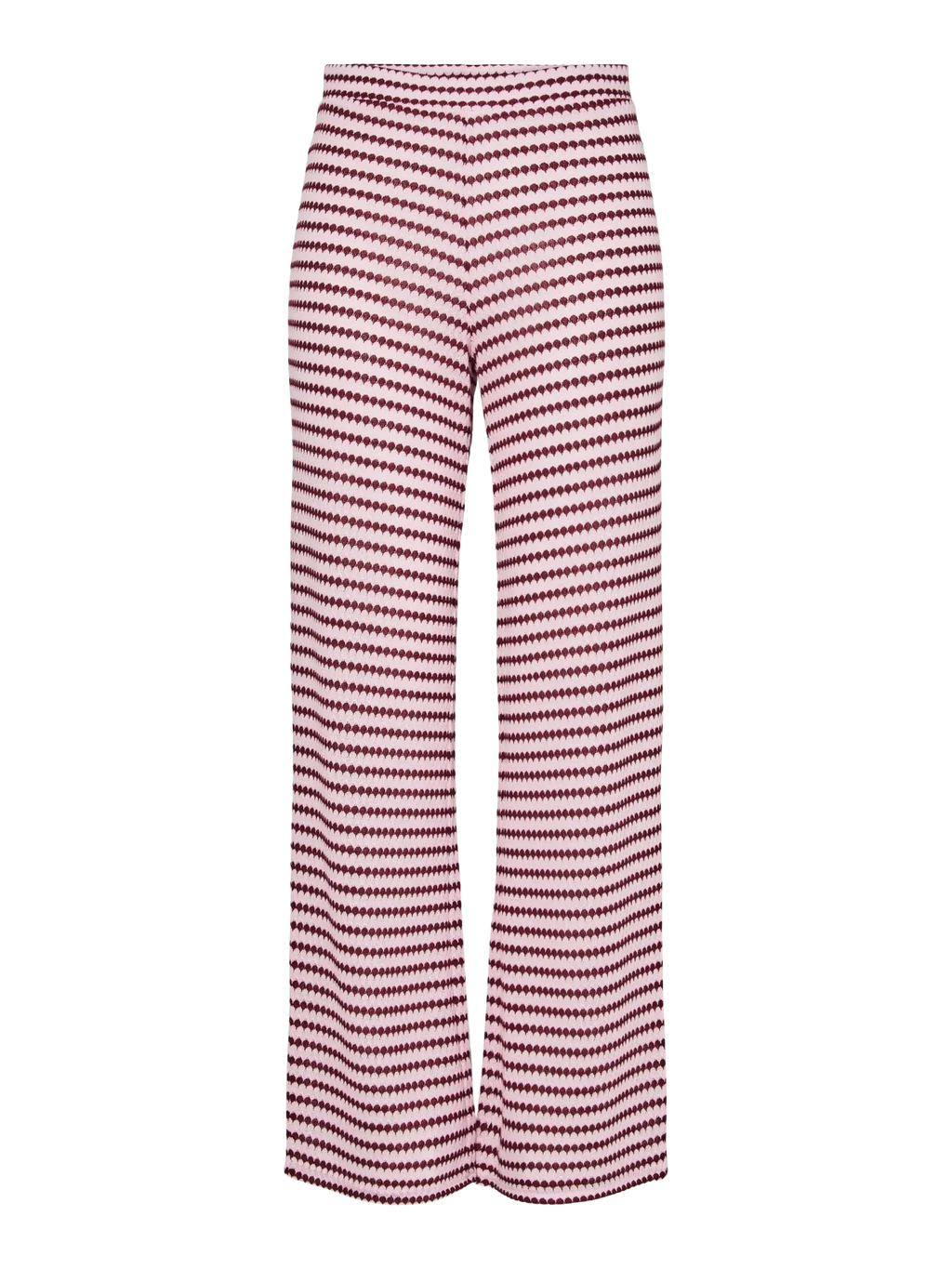 PCJEYA HW WIDE KNIT PANT