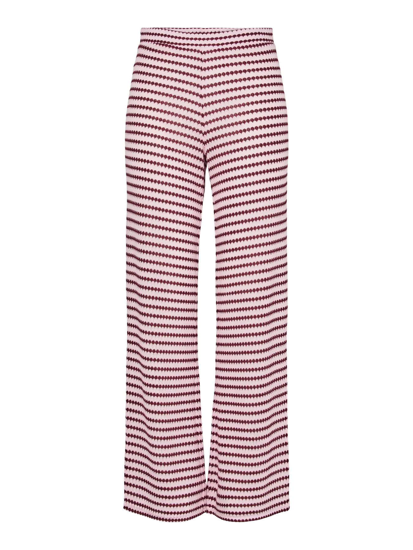 PCJEYA HW WIDE KNIT PANT