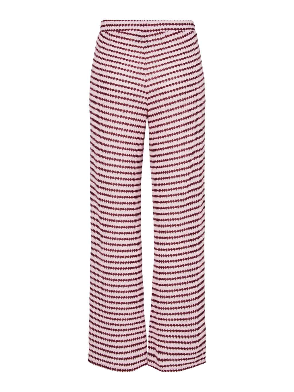 PCJEYA HW WIDE KNIT PANT