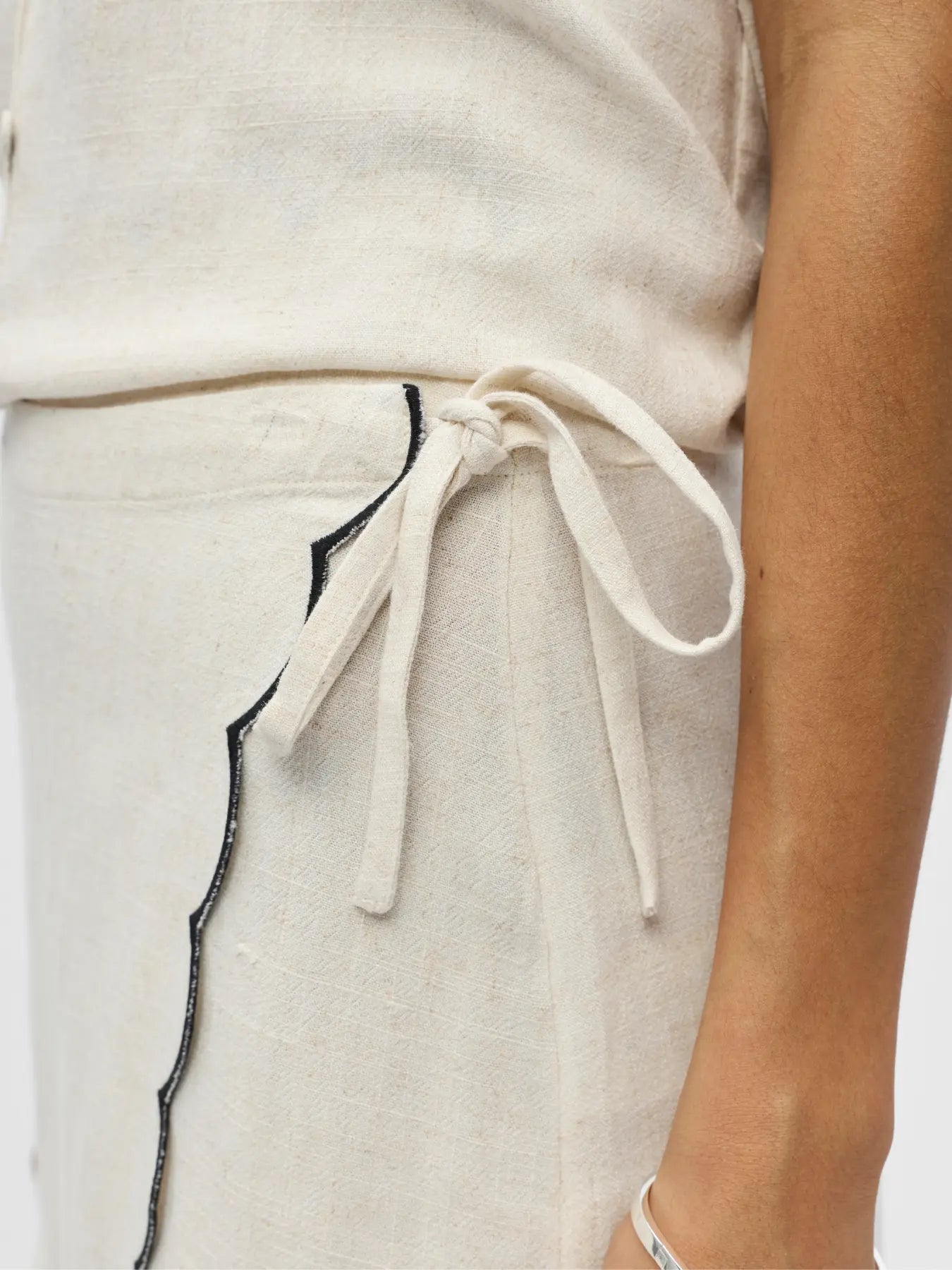 OBJSANNE MW WRAP SHORT SKIRT