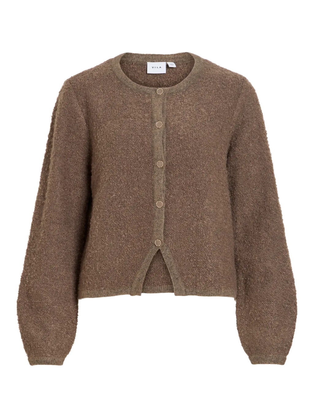 VIPIGGA O-NECK L/S KNIT JACKET FALCON