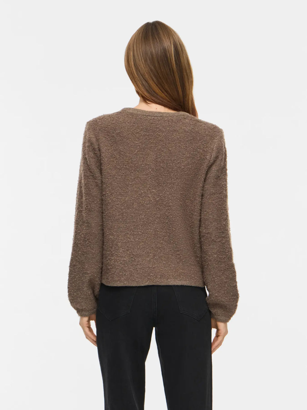 VIPIGGA O-NECK L/S KNIT JACKET FALCON