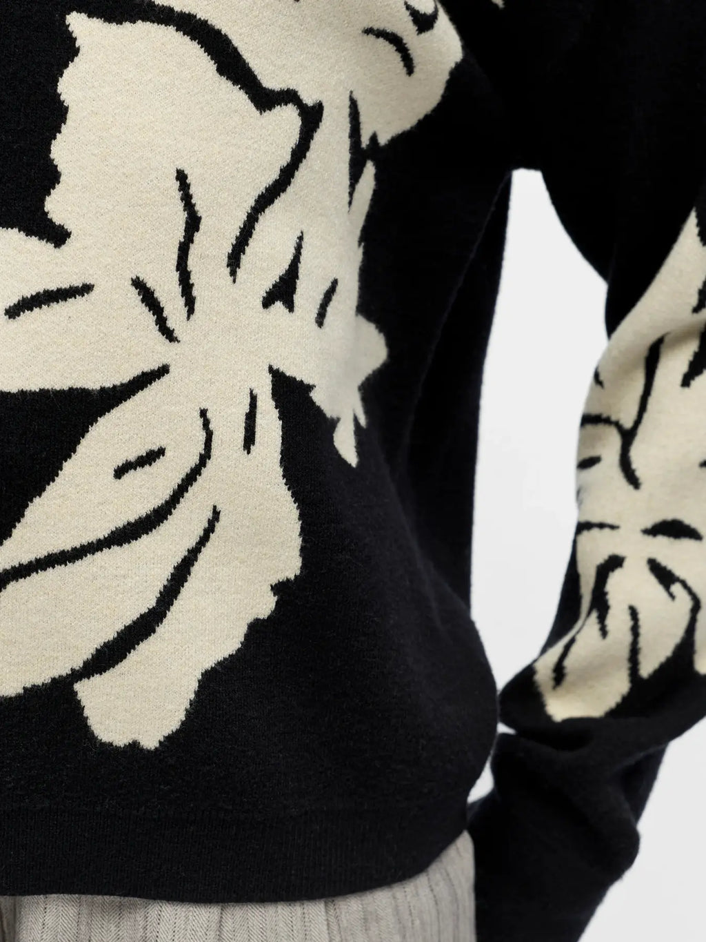 OBJRAY LO L/S KNIT PULLOVER