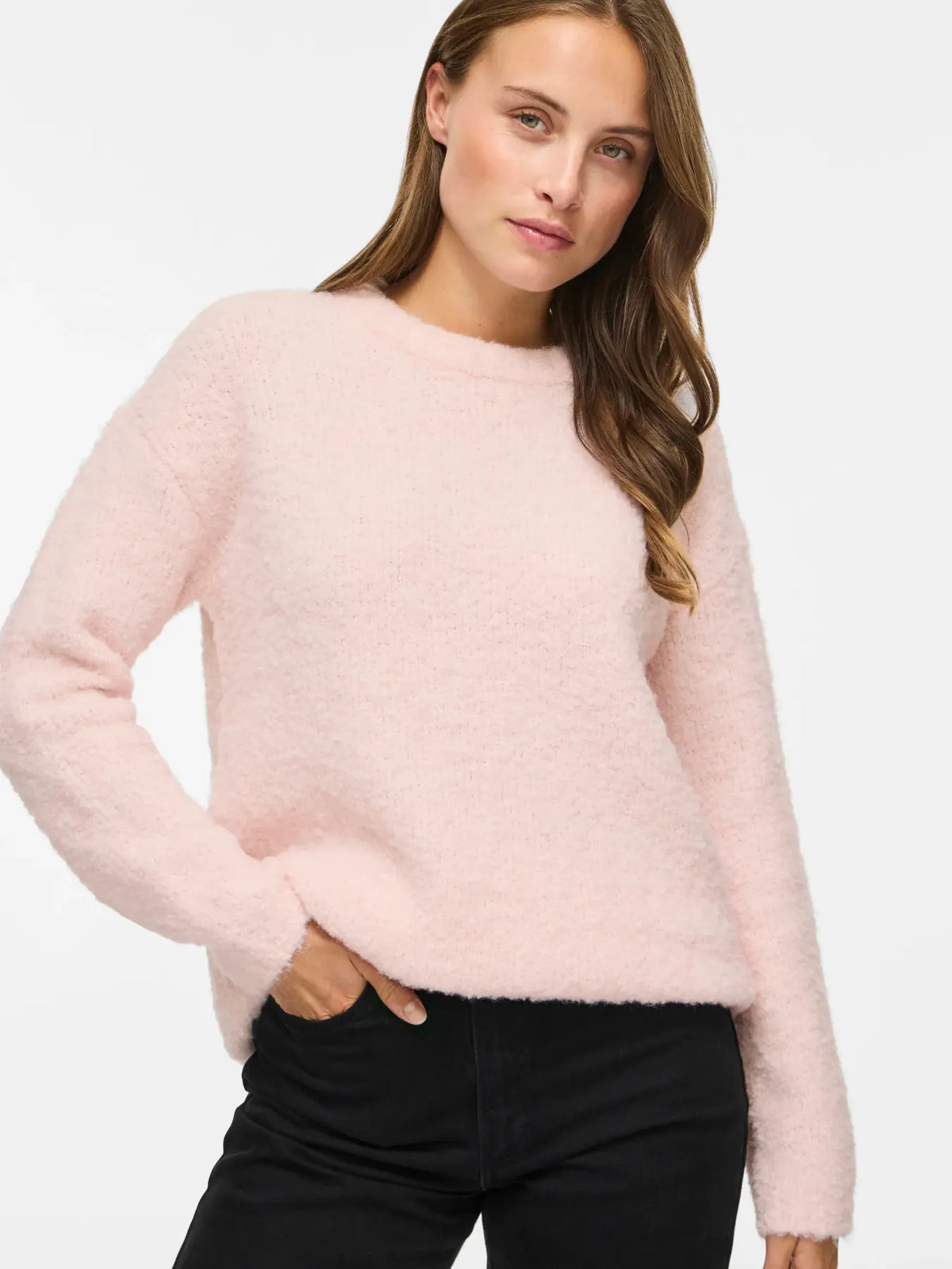 VIDAYA O-NECK L/S KNIT TOP