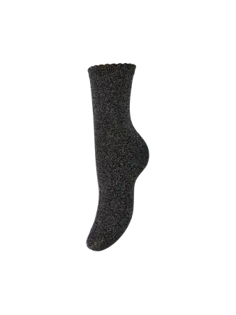 PCSEBBY GLITTER LONG SOCKS