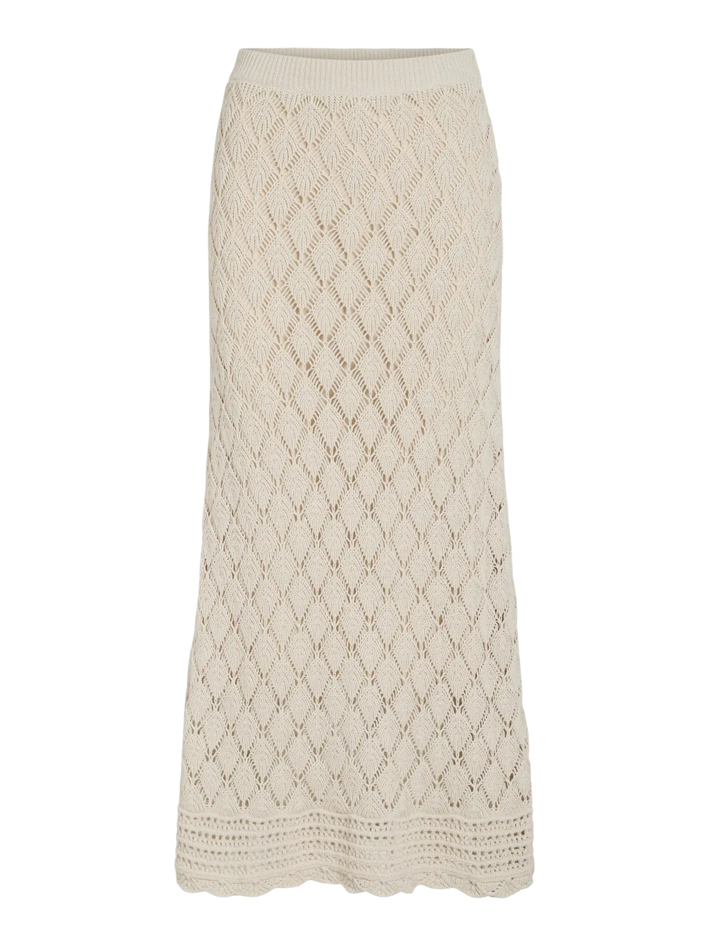 VIEVIE HW ANKLE A-LINE KNIT