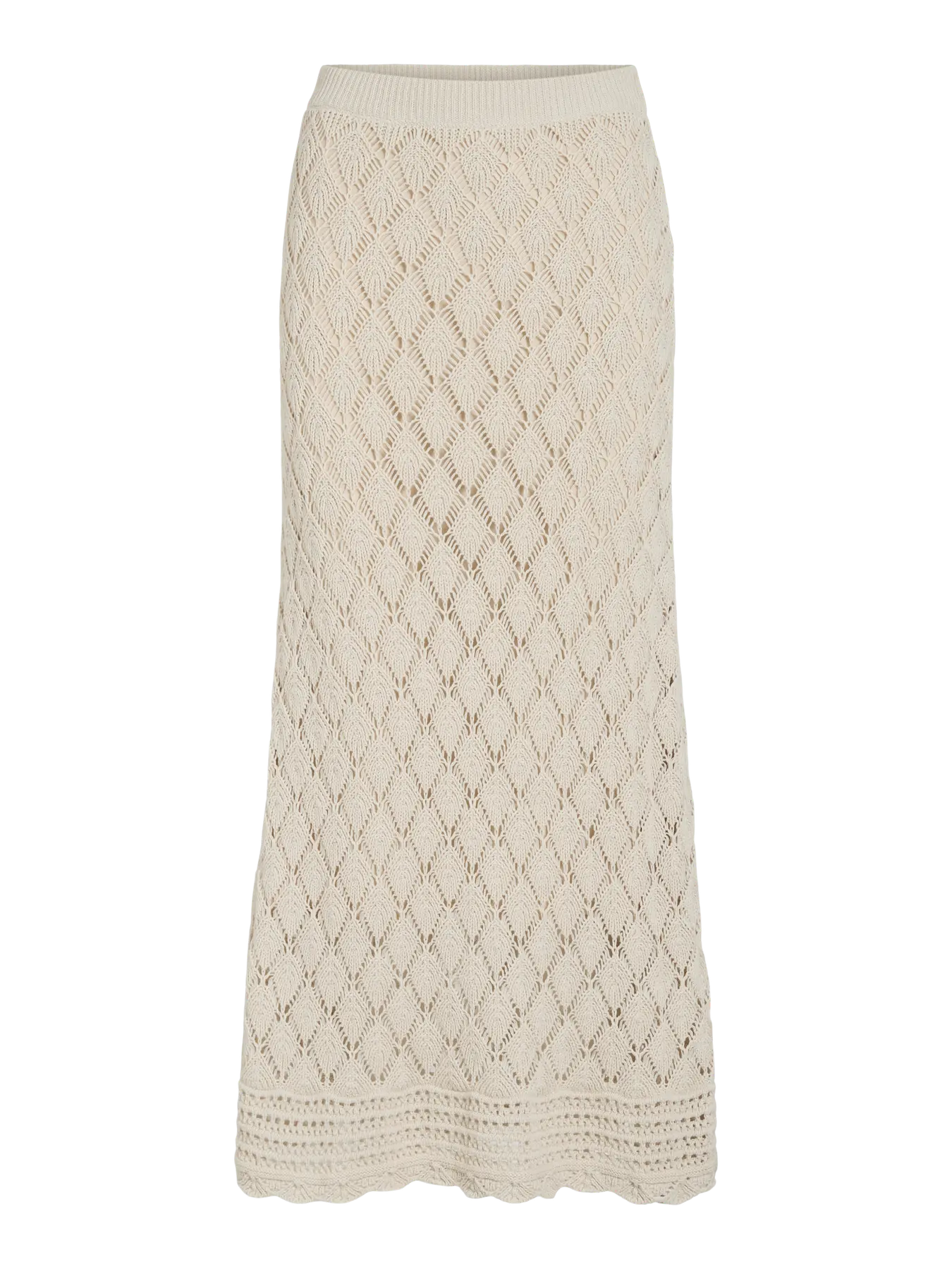 VIEVIE HW ANKLE A-LINE KNIT