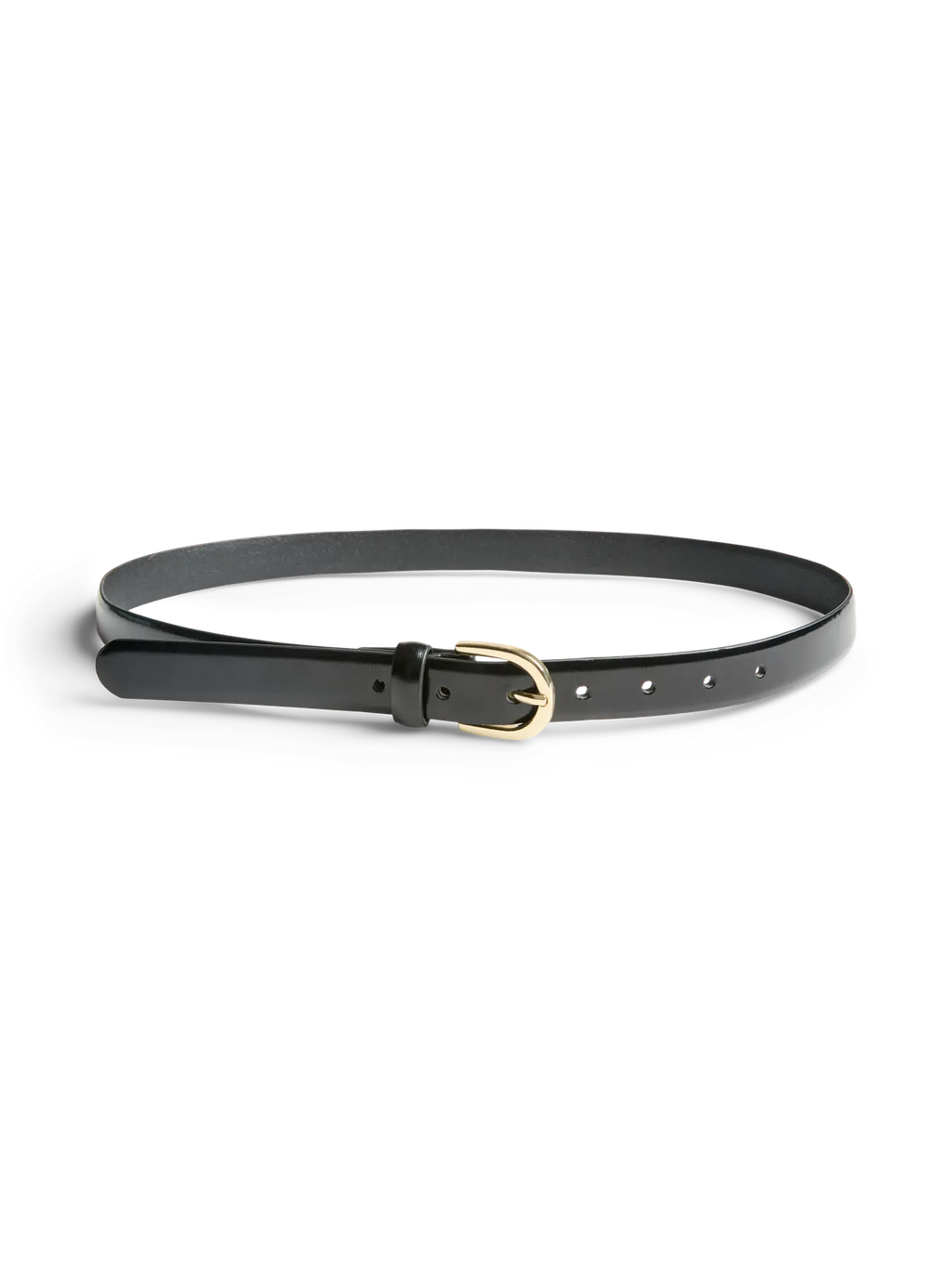 PCESTINA LEATHER JEANS BELT GOLD