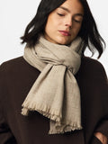 PCDIANA LONG SCARF GREIGE