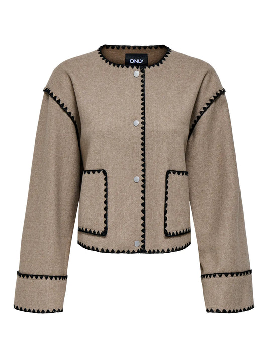 ONLELBA LIFE CUFF SCALLOP JACKET