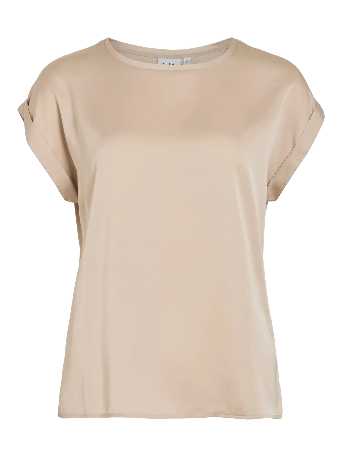 VIELLETTE S/S SATIN TOP CEMENT