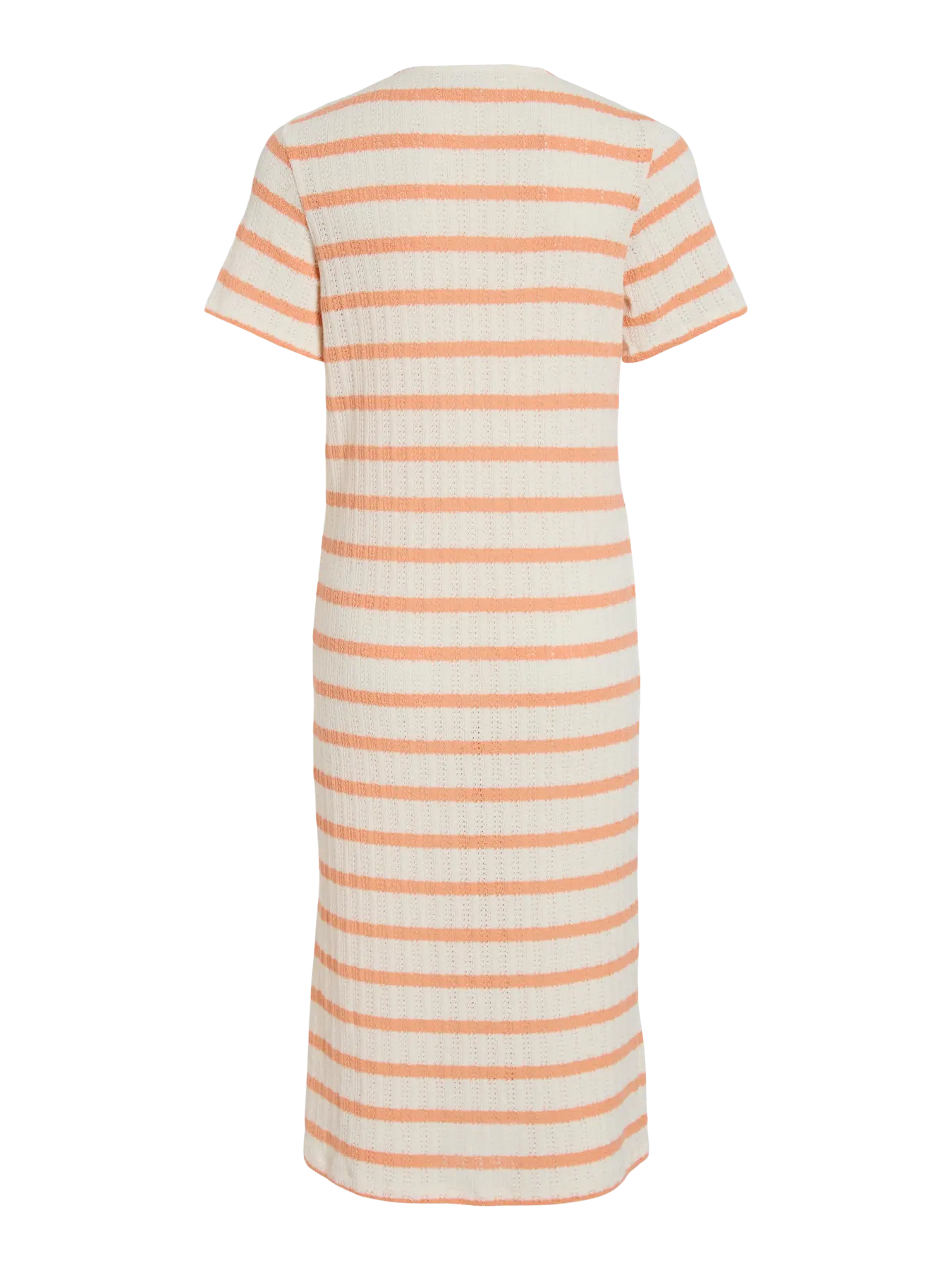 VIEMILI V-NECK S/S MIDI DRESS
