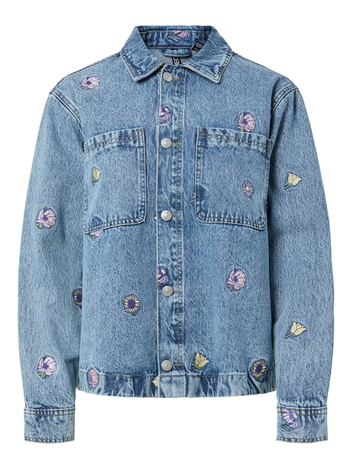 PCBENNIE LS DENIM JACKET