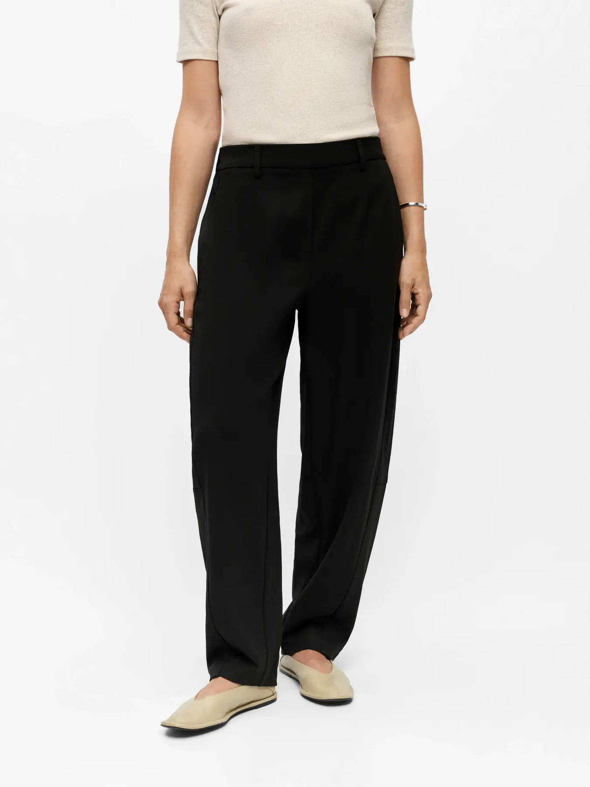 OBJLISA HW ANKLE BARREL BLACK