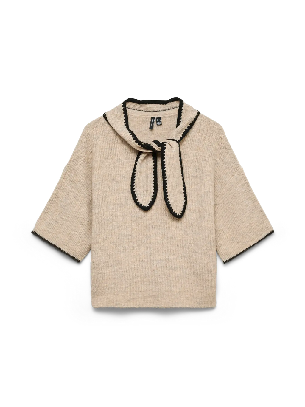 VMANNA SS SCARF PULLOVER