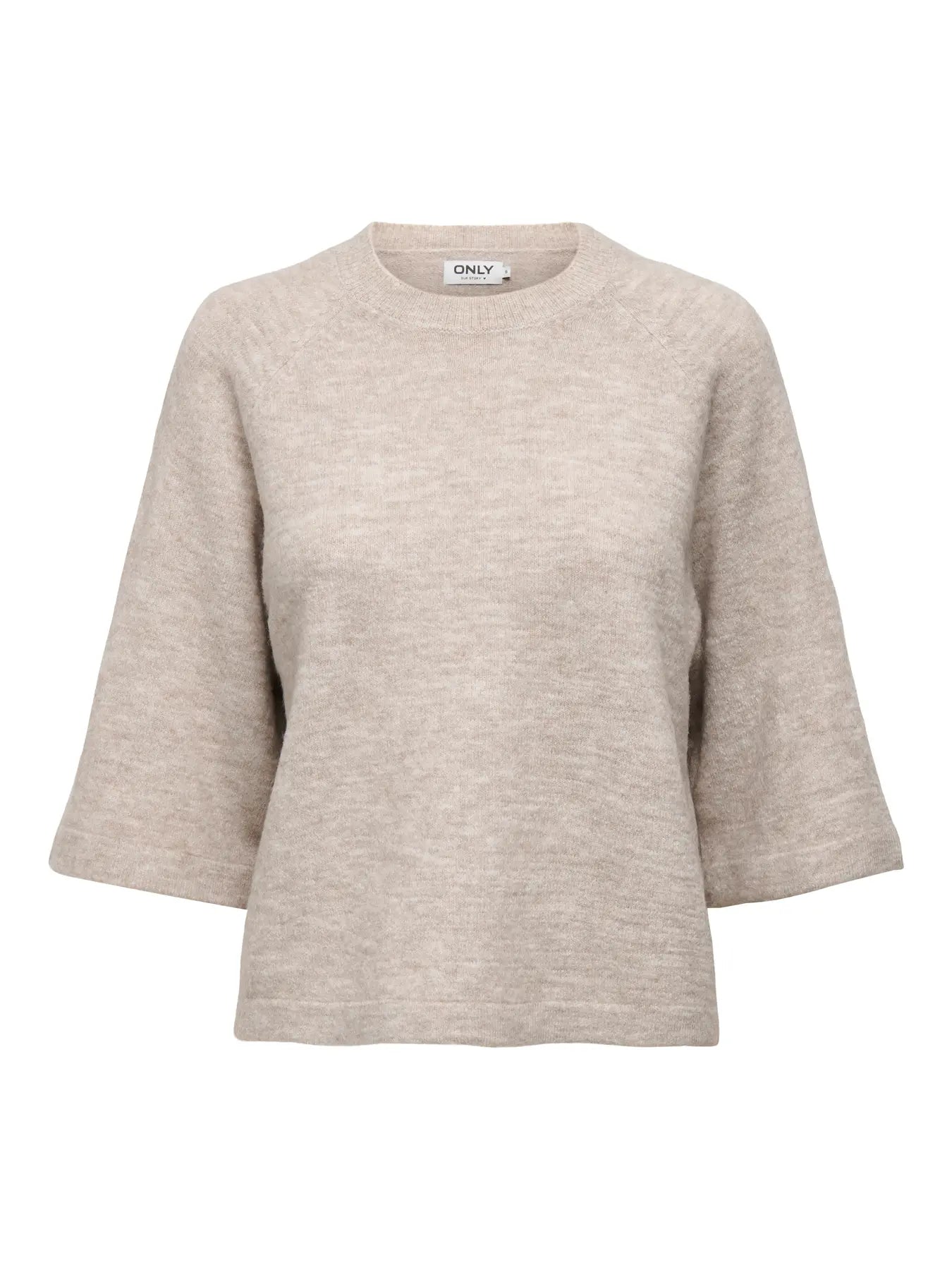 ONLSIMONI 3/4 PULLOVER BEIGE