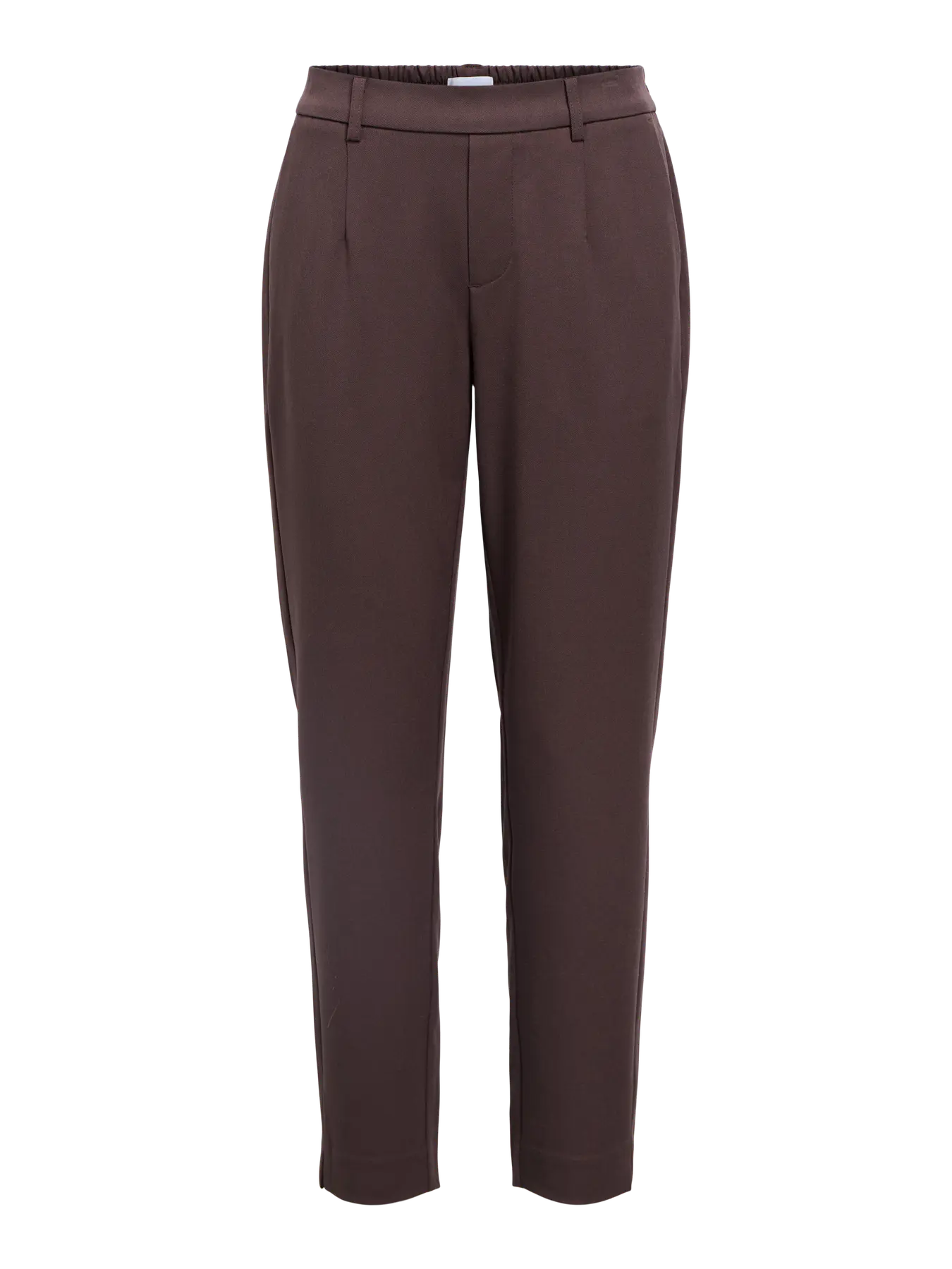 OBJLISA SLIM PANT SEAL BROWN
