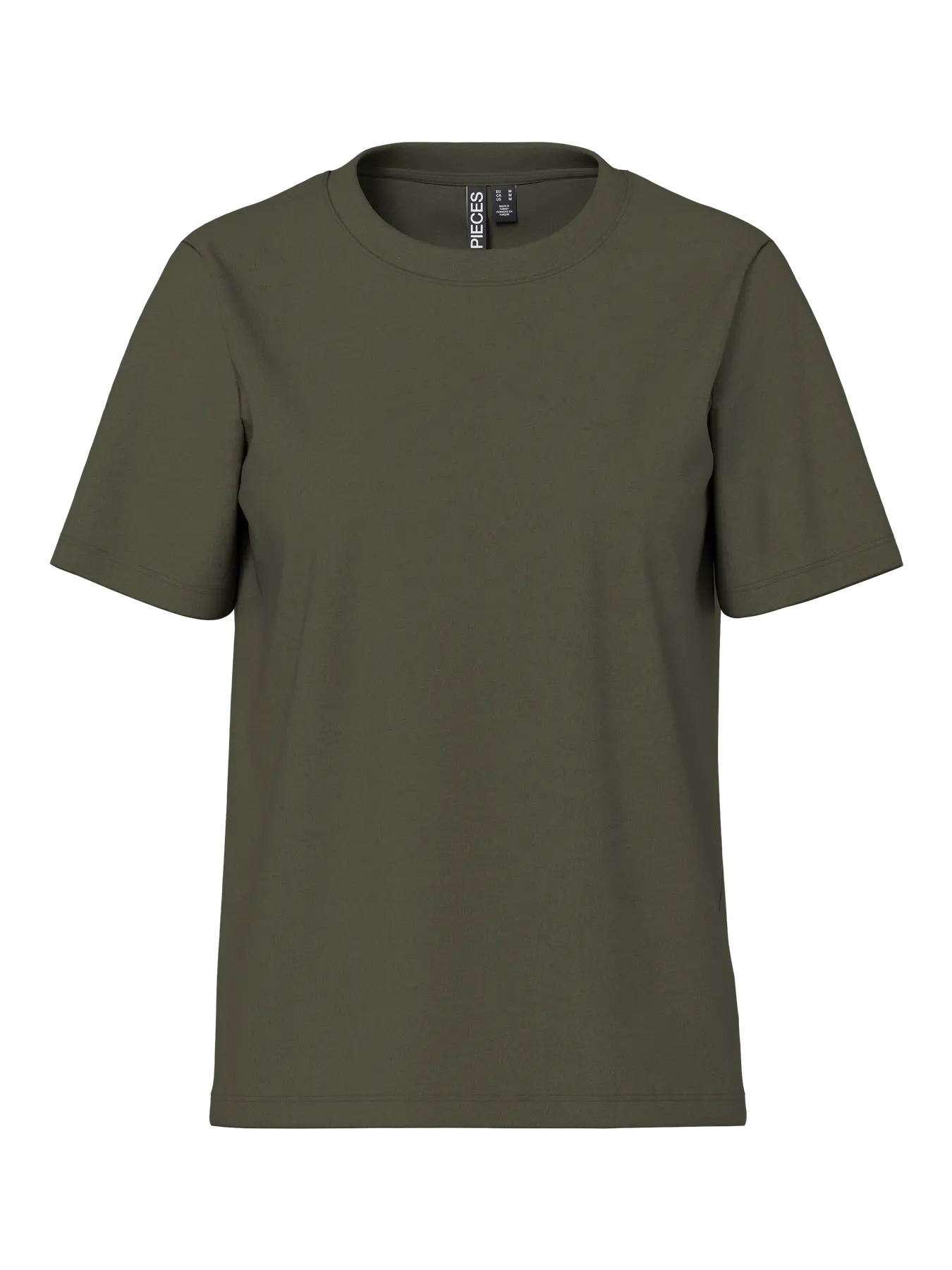 PCRIA SS SOLID TEE FOREST NIGHT