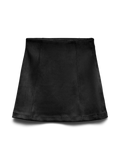 VMDONNAHAZEL HW ABOVE KNEE SKIRT- BLACK