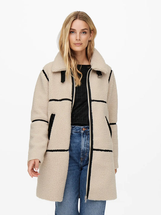 JDYFROSTY LIFE TEDDY LONG JKT