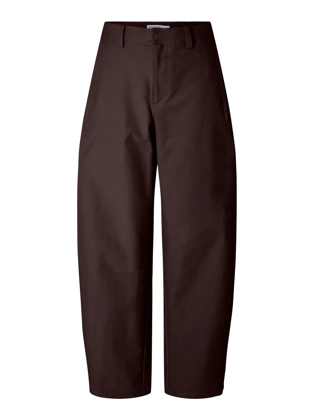 PCRIKKE HW BARREL PANTS HOT FUDGE