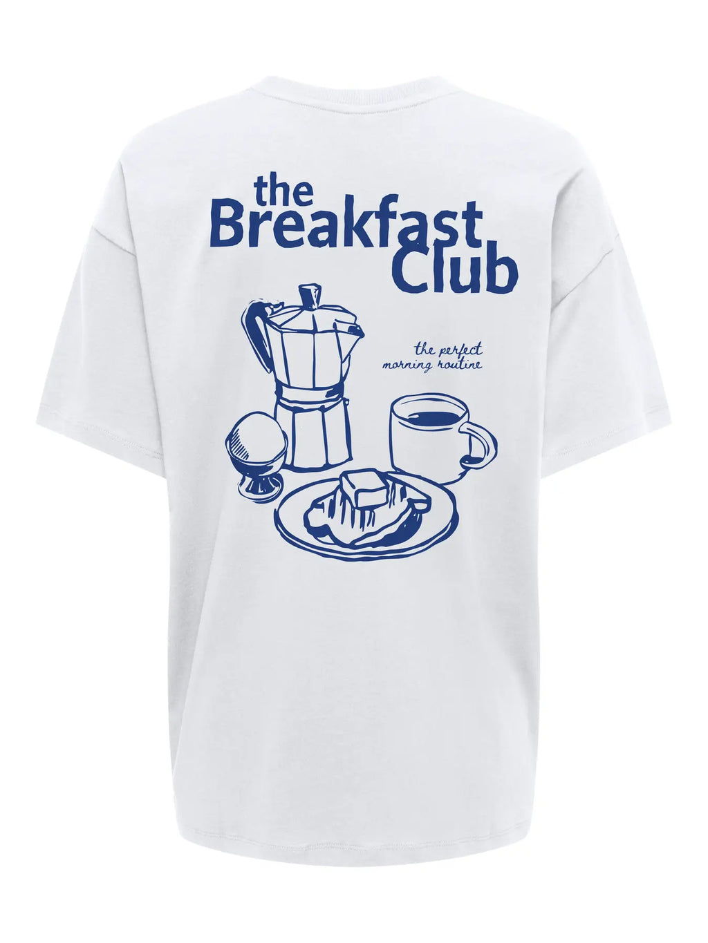 ONLVIVVI S/S LOVELY TOP BRIGHT WHITE BREAKFAST