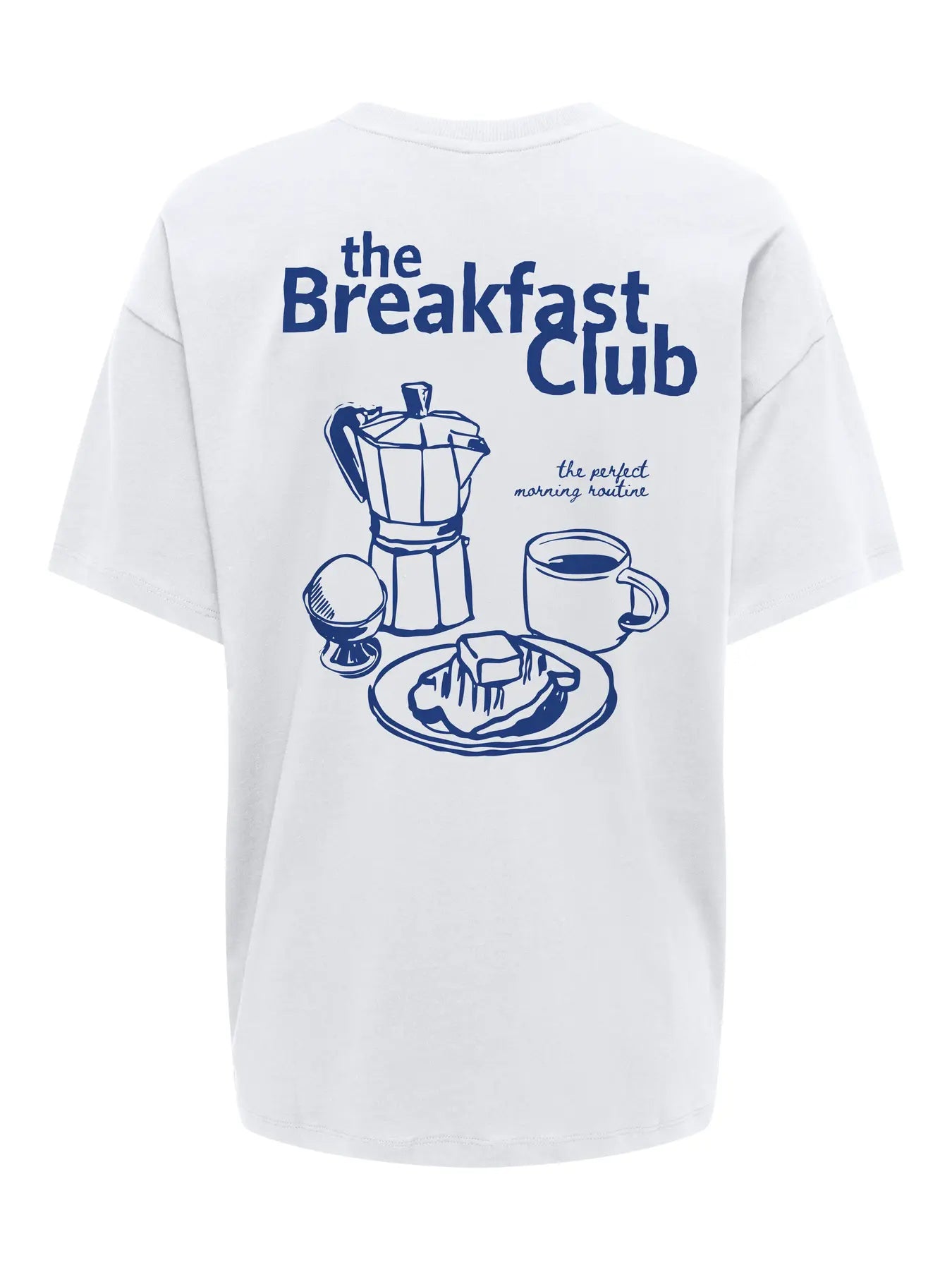 ONLVIVVI S/S LOVELY TOP BRIGHT WHITE BREAKFAST