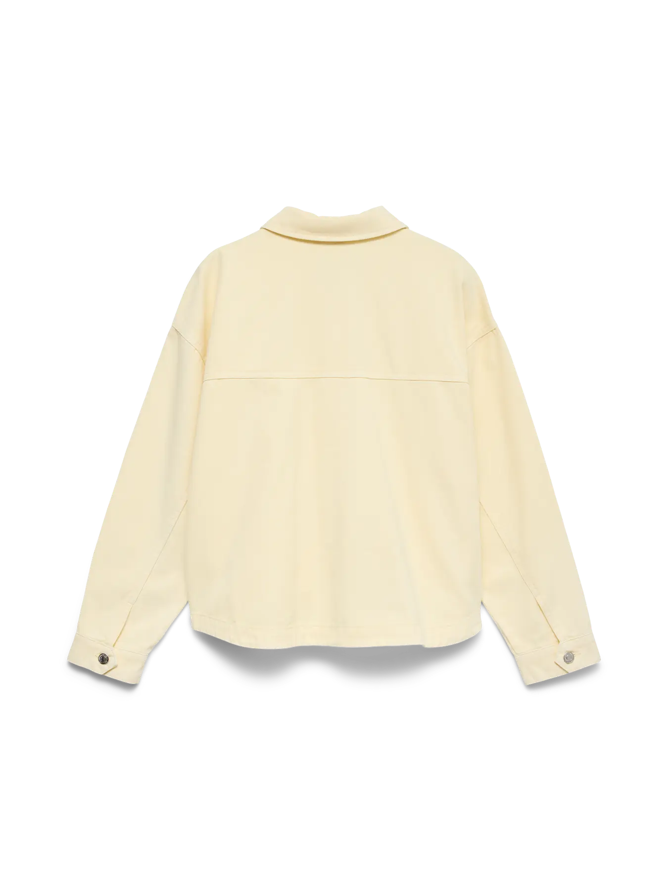VMJAMIE LS DENIM SHACKET MELLOW YELLOW