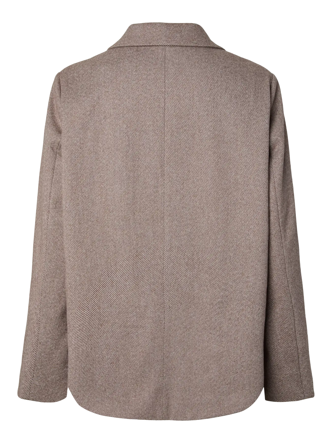 PCBIANCA LS BLAZER JACKET GREIGE