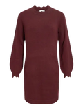 VINIKOLINA O-NECK L/S KNIT DRESS PORT ROYAL