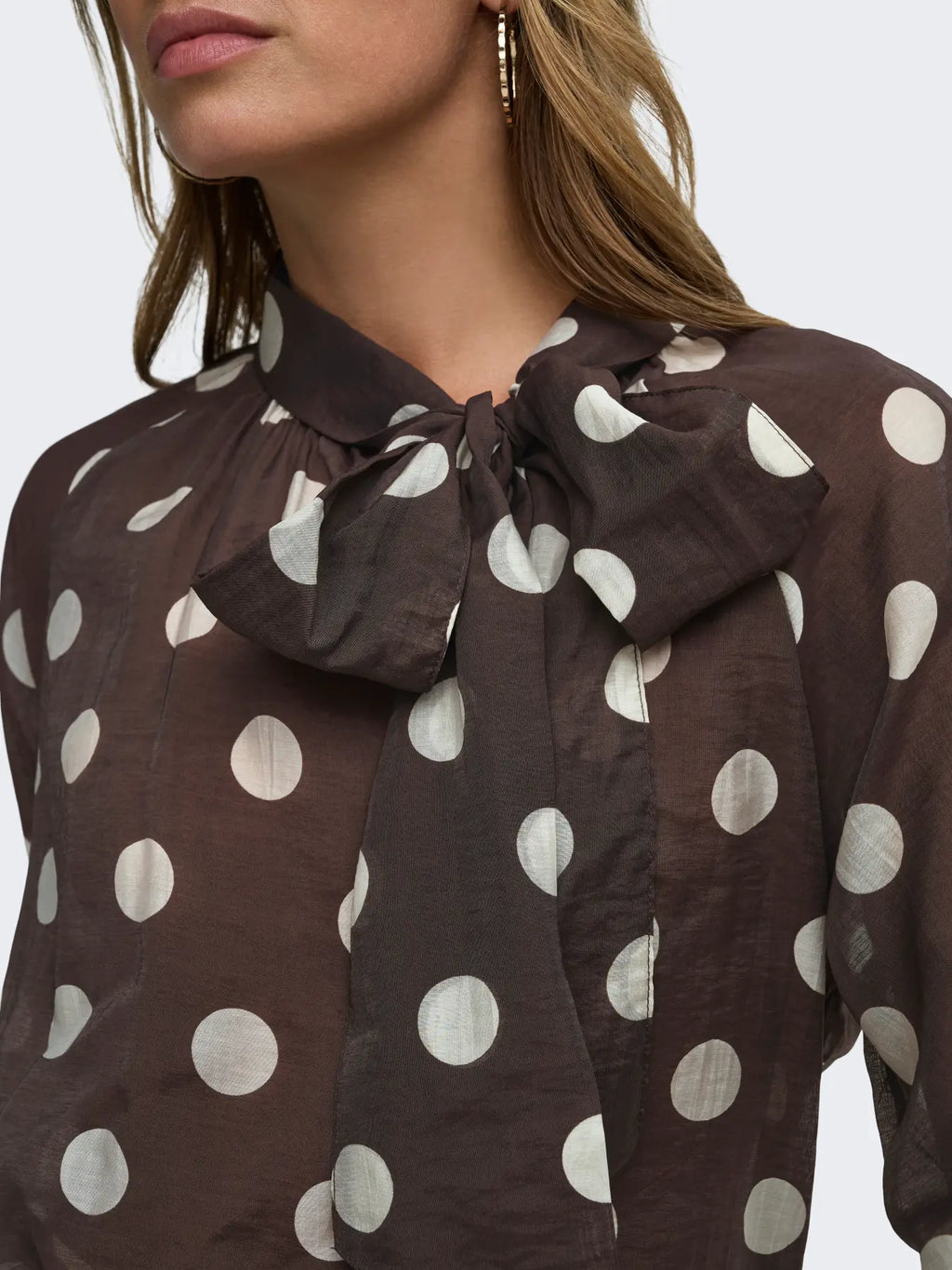 JDYFAY L/S TOP COFFEE BEAN