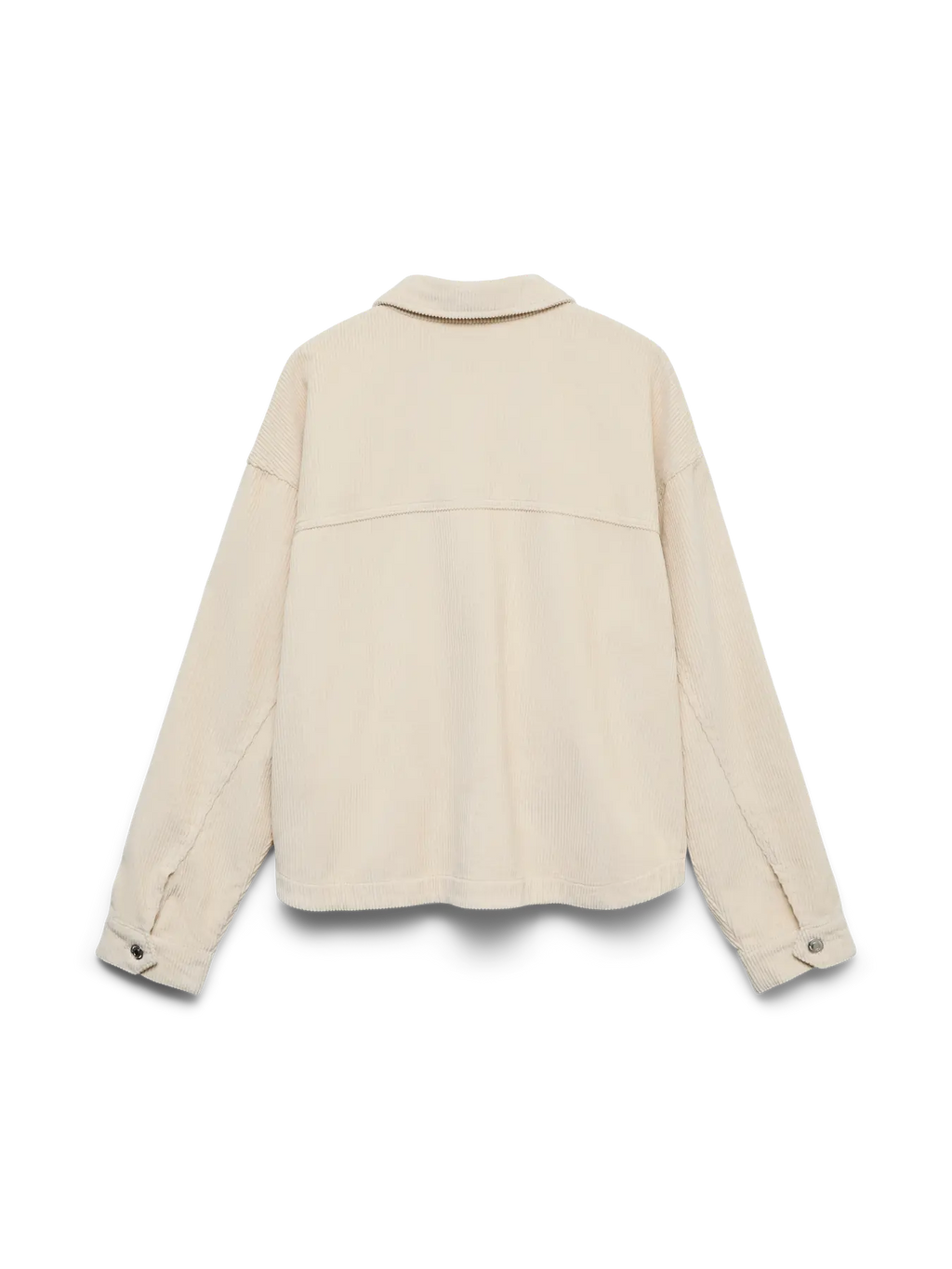 VMJAMIE LS CORDUROY SHACKET OATMEAL