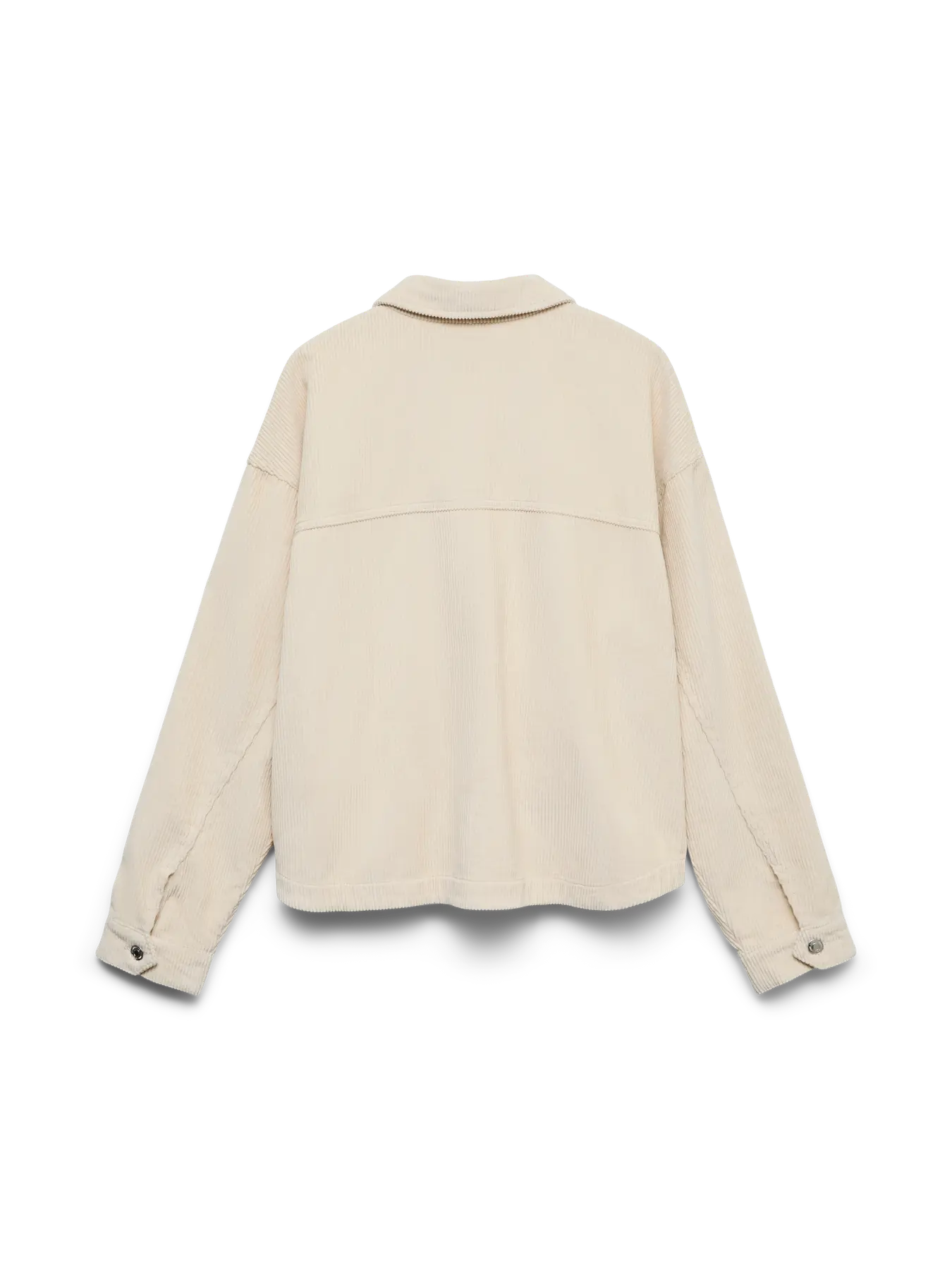 VMJAMIE LS CORDUROY SHACKET OATMEAL