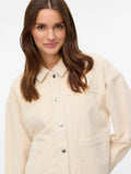 VMJAMIE LS CORDUROY SHACKET OATMEAL