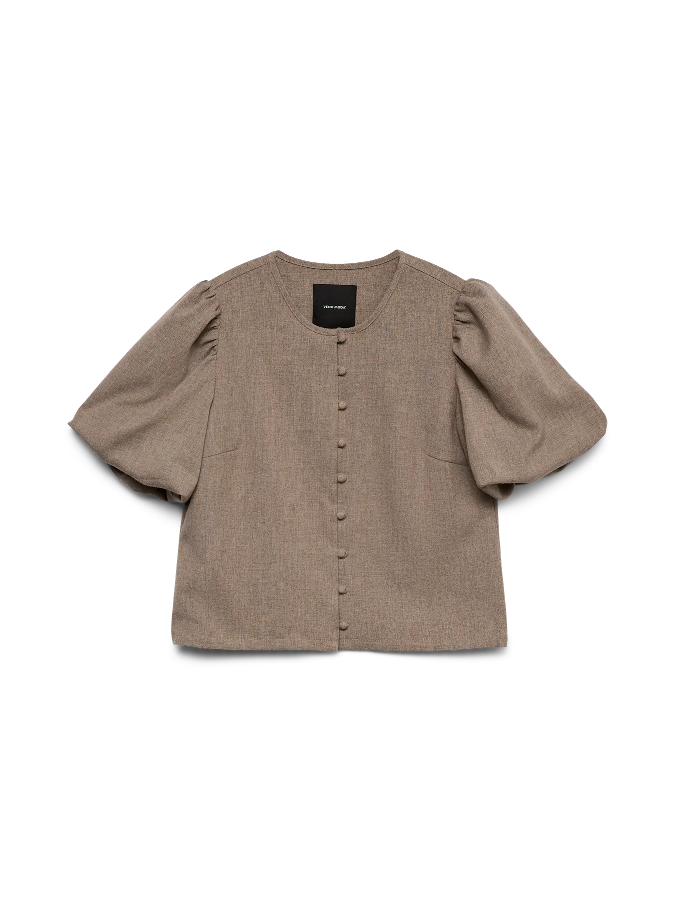 VMBESTIE 2/4 PUFF SLEEVE BEIGE