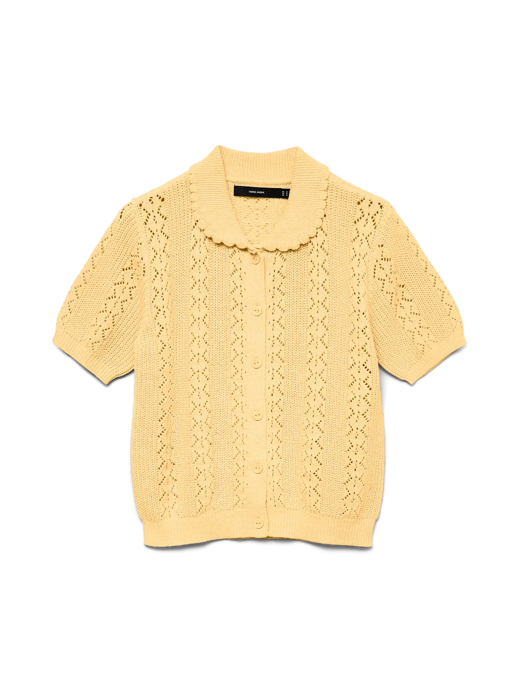 VMDARIA SS POLONECK CARDIGAN