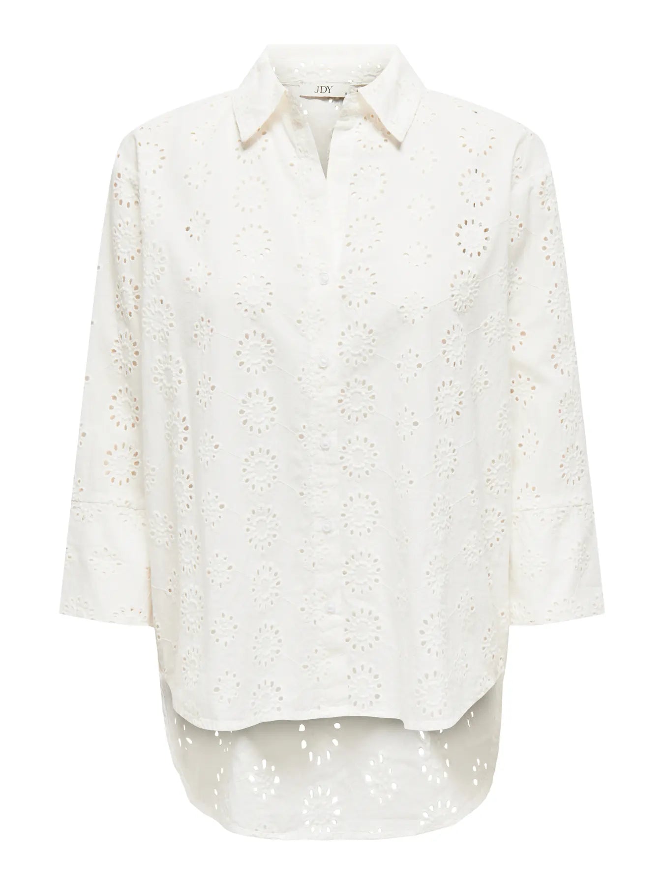 JDYTALLIE 3/4 LONG SHIRT CLOUD DANCER