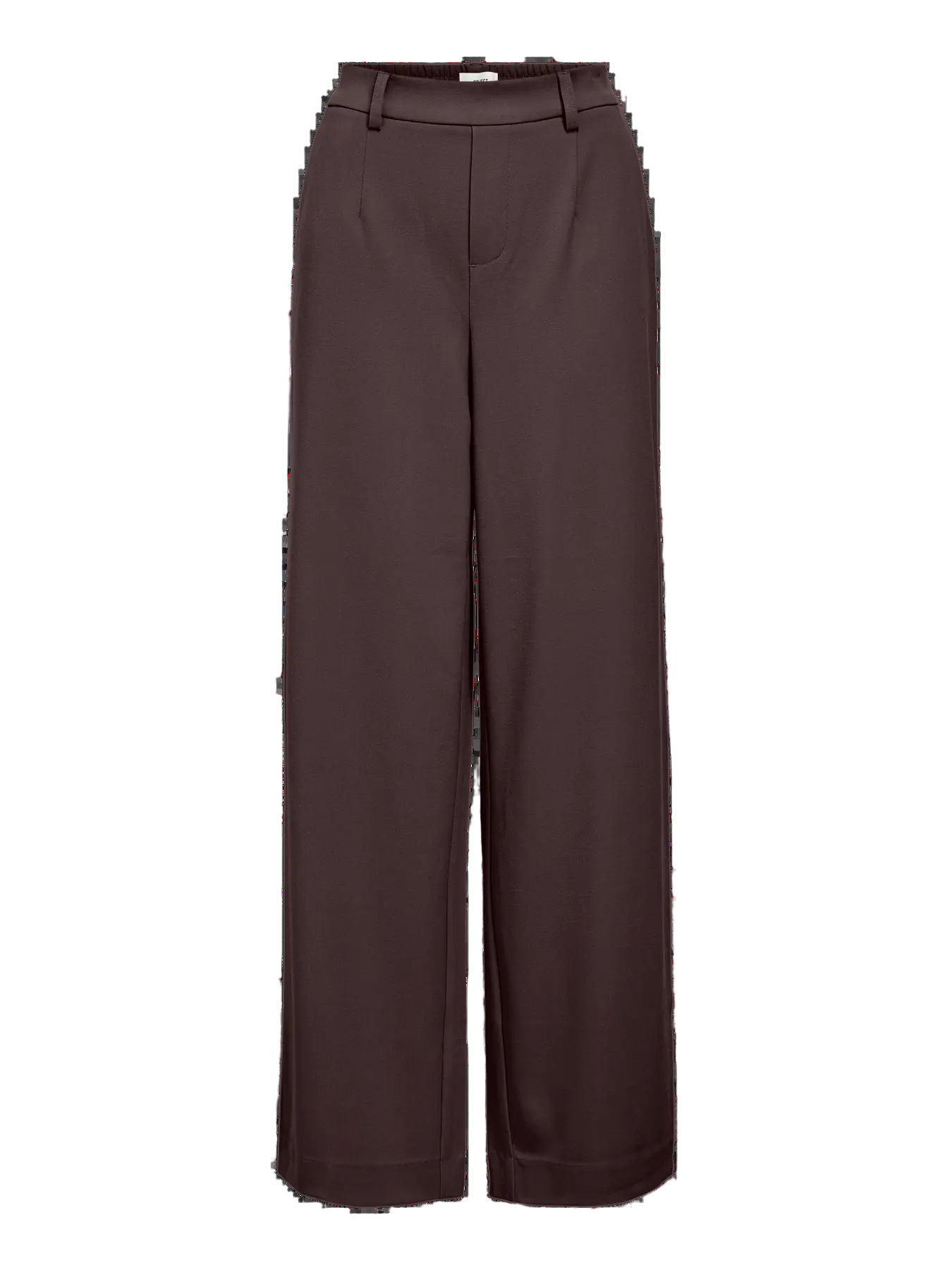 OBJLISA WIDE PANT SEAL BROWN