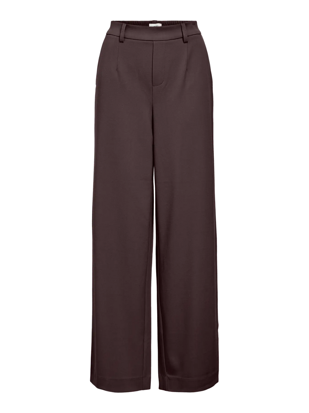 OBJLISA WIDE PANT SEAL BROWN