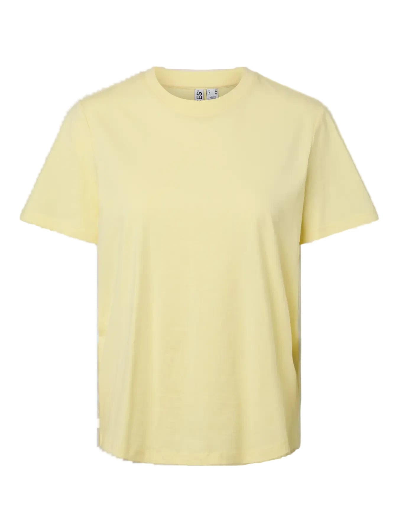 PCRIA SS SOLID TEE FRENCH VANILLA