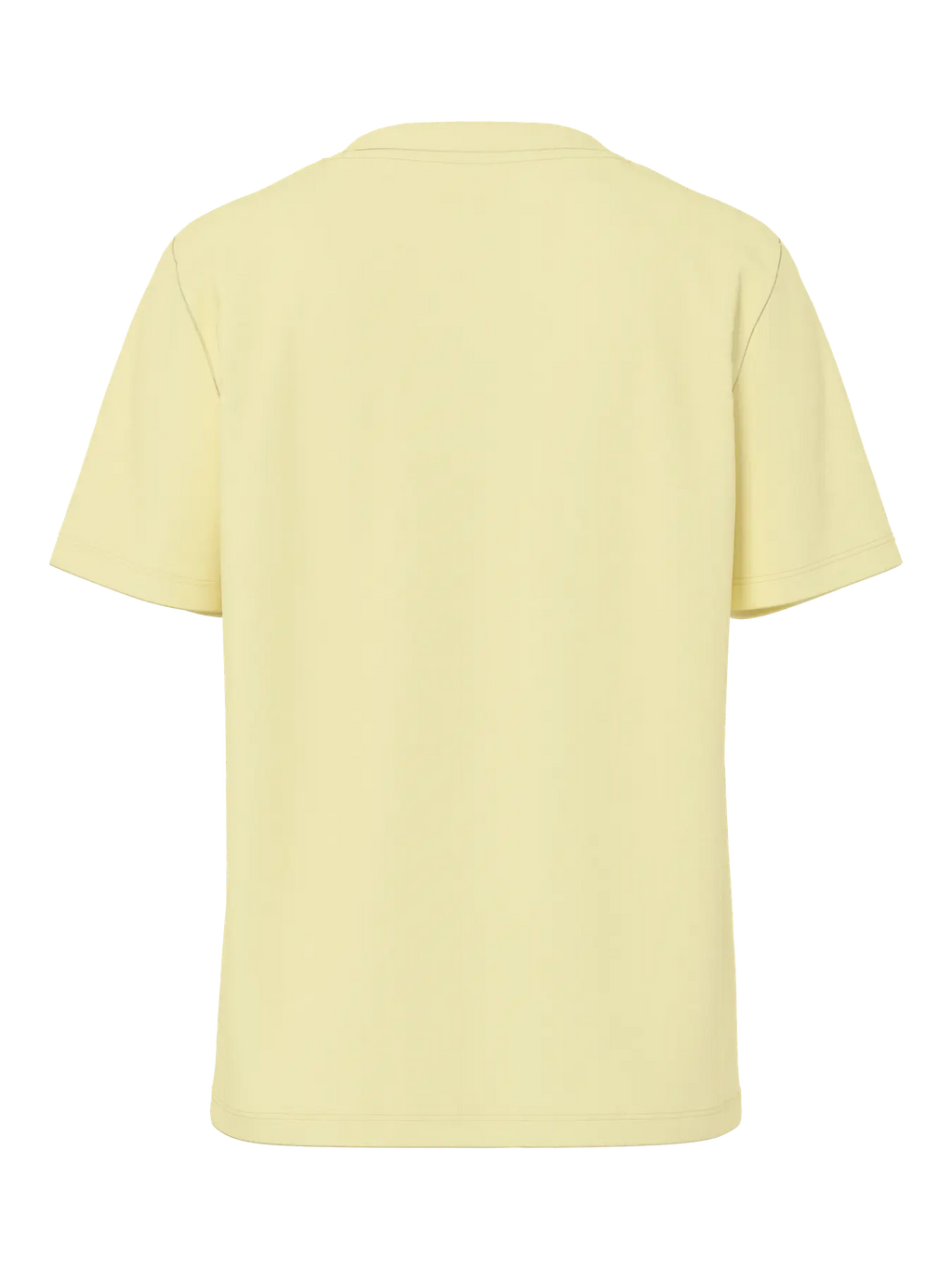 PCRIA SS SOLID TEE FRENCH VANILLA