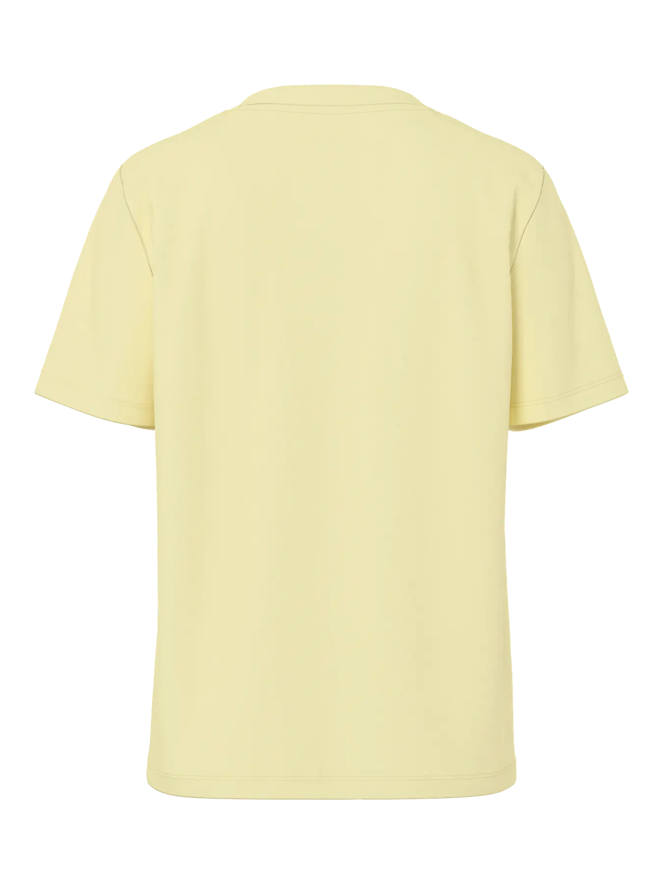 PCRIA SS SOLID TEE FRENCH VANILLA